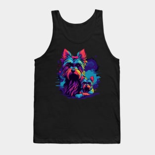 Yorkshire Terrier Fathers Day Tank Top